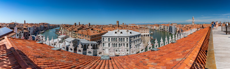 Fototapeta na wymiar Panorama Canale Grande