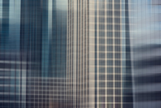 blurred building background, abstract background © Thanumporn