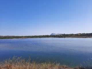 acqua, fiume, lago, paesaggio, natura, cielo, alberi, verde, pozze, foresta, erba, estate, primavera, azzurro, parco, nube, rurale, autunnale, campagn