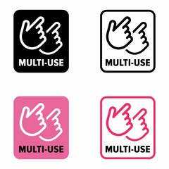 Obraz premium Multi use property, information sign