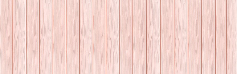 Panorama of Wood plank pastel pink timber texture background.Vintage table plywood woodwork hardwoods