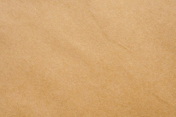 Brown paper recycled kraft sheet texture cardboard background