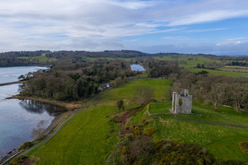 Fototapeta na wymiar Castle Ward and Strangford Lough Northern Ireland 
