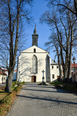 Fototapeta premium contemporary urban landscape of Bardejov