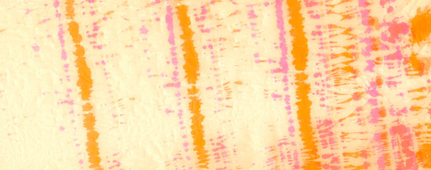 Watercolor Pattern. Ocher Tie Dye Print. Abstract Splash.Tie Dye Shirt. Orange Yellow Dirty Art Background. Handmade Dirty Art. Wet Art Print. Aquarelle Texture. Brushed Graffiti.