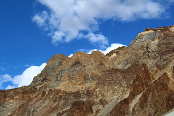 landscape in the dolomites