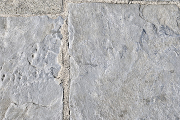 gray stone texture on a pier 