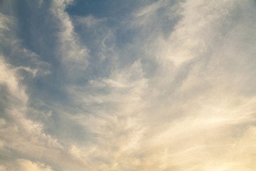 Obraz premium Sunset cloudy sky texture background