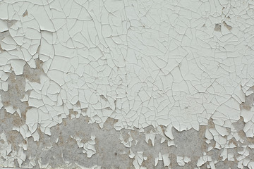 Old Rough Wall With A Horizontal Texture. The Brick Background. Old Walls With Peeling Plaster. Retro Grunge Wall.