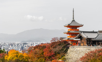 Obraz premium pagoda in the mountains