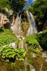 Waterfalls on the river Sopotnica on Jadovnik mountain in Southwestern Serbia.