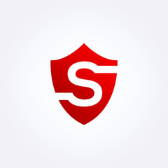 Minimalist Geometric S Initial Monogram for Professional Business Identity