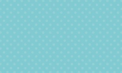 Faded white circle grid pattern on blue background vector