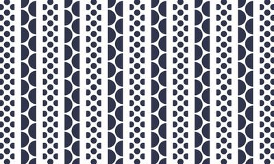 Elegant blue retro circle stripe pattern on a white background vector