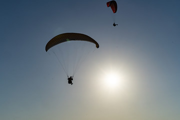 Paragliding in north tunisia - Cap Angela