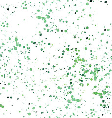 Seamless pattern with gold speckles. Drops of paint, small drops. Stylish abstract background.