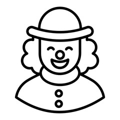 
A man with jester hat symbolising clown
