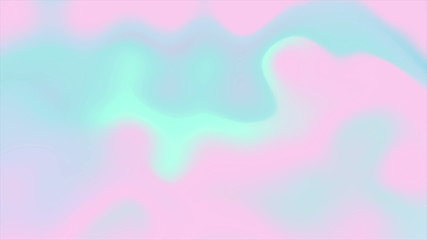 Abstract holographic liquid foil waves background