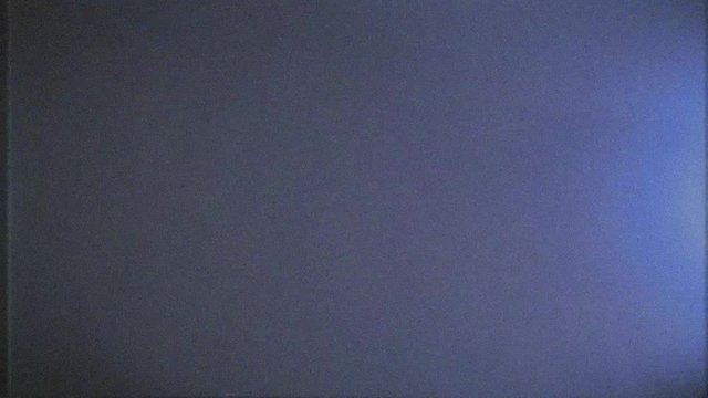 VHS effect. Blue screen TV picture tube. Digital pixel noise vhs effect. The problems of the video signal of the TV of the 80s and interference on the screen. 4K.