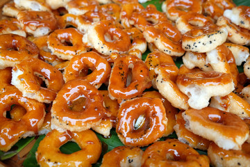 Thai style sweet dessert, Traditional Thai food style