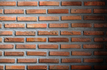 Old vintage brick wall texture grunge background - Image
