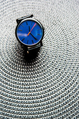 Watch on a grey background