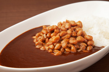 納豆カレー