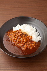 納豆カレー