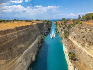 canal of corinth in greece