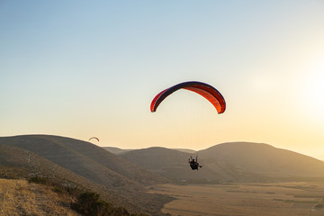 Paragliding in north tunisia - Cap Angela