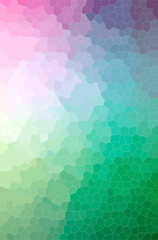 Abstract illustration of green Small Hexagon background