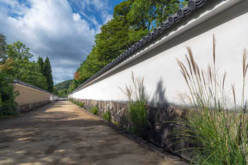 姫路城 好古園の築地塀
