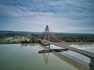 Obraz premium Rosenbrücke in Tülln, Niederösterreich