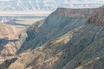 Start of Fish River hiking trail is visible, middle top