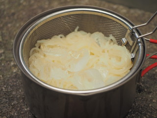登山で作るピビン麺