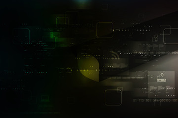 Digital Abstract technology background,2d illustration