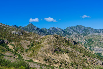 Mountains Along Coldwater Peak Trail At Mount Saint Helens Volcanic National Monument