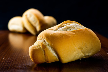 Traditional Brazilian bread, eaten daily, 