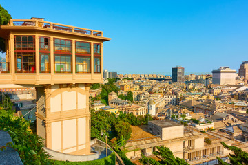 Public elevator in Genoa © Roman Sigaev