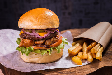 Hambúrguer Frango