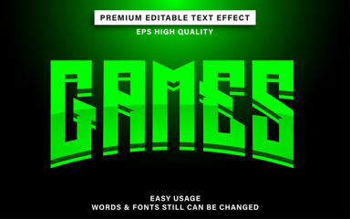 Esport text effect styles
