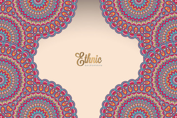 luxury ornamental mandala design background