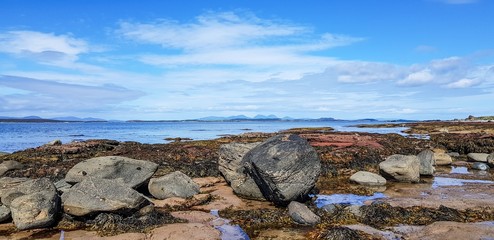 landscape with rocks