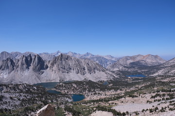 View from top of Kearsarge Pass