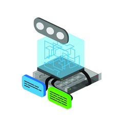 A cloud based chatbot for various services that support customers and replace workers.