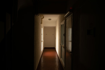 corridor of a building