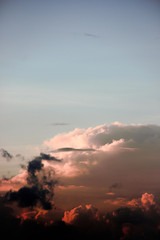 clouds at sunset