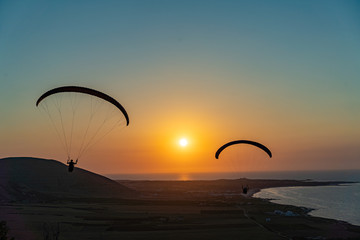 Paragliding in north tunisia - Cap Angela