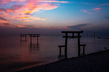 佐賀県太良町　海中鳥居