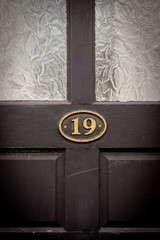 House number 19 in London